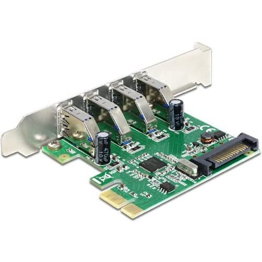 DeLOCK 89360 - interface cards/adapters (PCIe, USB 3.0, Windows 7 Home Basic, Windows 7 Home Basic x64, Windows 7 Home Premium, Windows 7 Home Premium x64,)
