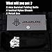 Speedy Panther Outdoor Folding Knife Sharp Blade Portable Tactical Folding Camping Knife Survival Hunting Knife for Men (White)
