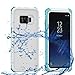 AICase Samsung Galaxy S8 Plus Waterproof Case, Shockproof, Snowproof, DustProof IP68 Certified Dual-use Full Sealed Heavy Duty Protective Waterproof Cover for Samsung Galaxy S8 Plus(6.2 inches) Blue