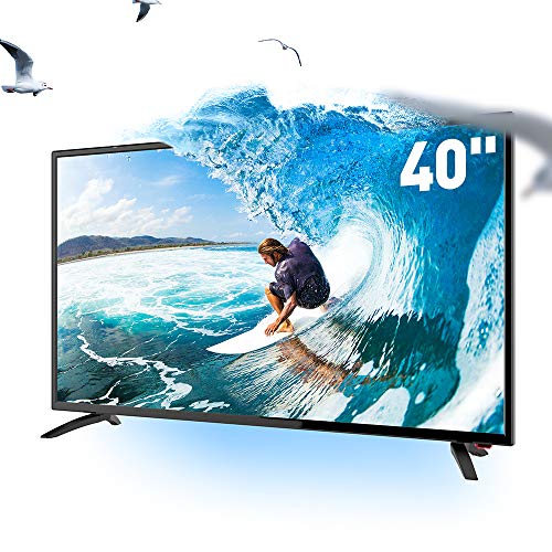 SANSUI TV LED Televisions 40'' FHD DLED TV (1080p) with Flat Screen TV HDMI High Definition and Widescreen Monitor Display 3 x HDMI Ports (2018 Model)