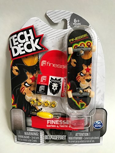 Tech Deck Finesse Lion King Skateboards Series 4 Rare Fingerboard w stand