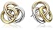 Fossil Multi-Tone Linked Classics Stud Earrings