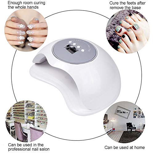 Professional Upgrade Design Nail Dryer 72W Big Space UV LED Nail Gel Polish Curing Lamp, with Fast Dryer Technology