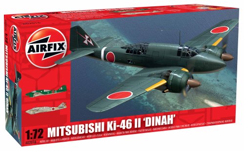 Airfix A02016 Mitsubishi KI-46-II Dinah Building Kit, 1:72 Scale