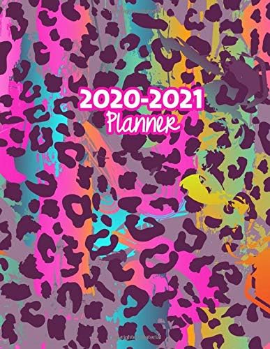 2020-2021 Planner: Two Year Calendar Organizer and Goal Journal | January 2020 - December 2021 Daily, Weekly and Monthly Planner Book with Back Sticker Expression Wall for 2 Years | Design Code 619925 Paperback – Organizer, October 21, 2019
