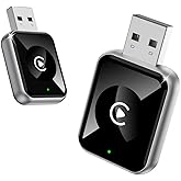 MoKo for Apple Carplay Wireless Adapter (2025 Upgraded), Fast Auto-Connect, No Latency, Plug & Play, Bluetooth 5.3 & WiFi 6, 