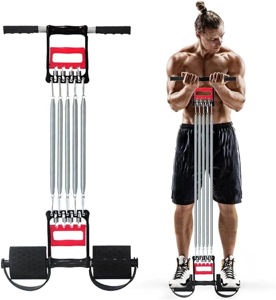 COVVY 3 in 1 Tummy Trimmer Hand Gripper Chest Expander Fitness Tool