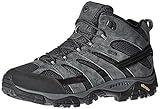 Merrell Men's Moab 2 Mid Waterproof Hiking Boot, Granite, 9.5 M US