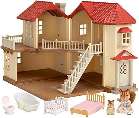 sylvanian families city house with lights price