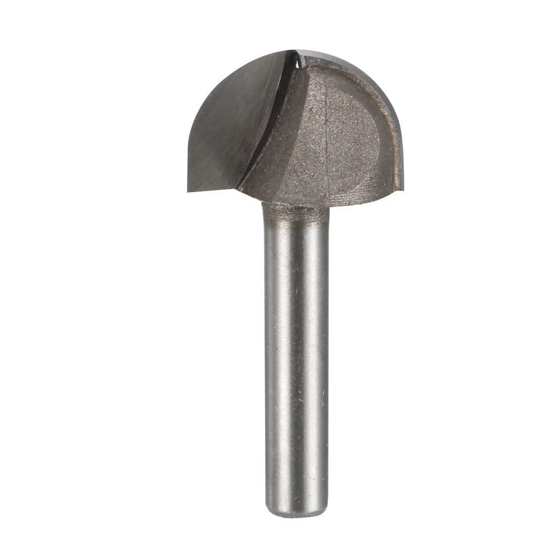 Sourcingmap Straight Shank Metal Round Nose Router Bit Tool 1/4" x 7/8" for Woodworking