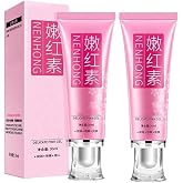 2PC Pink Lips &amp; Nipple Cream, Skin Face Body Cream Pink Lips Armpit Private Part Gel Intimate Cream 30ml, Pink Privates Intimate Area Cream, Pink Body Creams