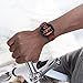NotoCity Silicone Watch Band Replacement Solft Silicone Strap Compatible Forerunner 230/220/ 235/620/ 630/ 735XT/ Approach S20/ S5/ S6-Red
