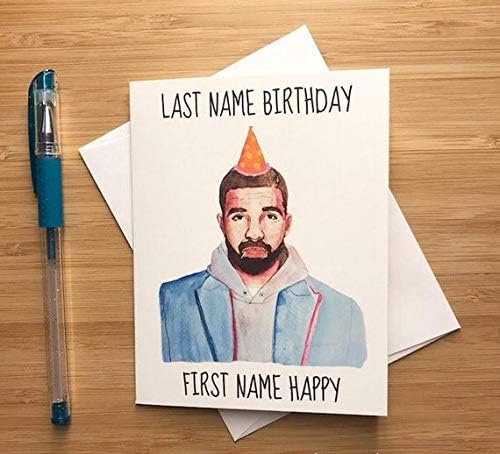 Drake Birthday Card