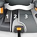 Chicco KidFit Zip Air 2-in-1 Belt-Positioning Booster Car Seat, Surf