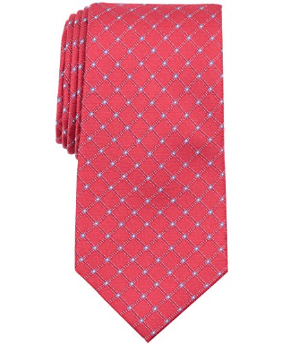 Nautica (NAV5C) Men's Skipper Grid Tie, red Dahlia, One Size