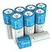 8 IFR 14430 3.2v LiFePO4 Lithium Phosphate Rechargeable Batteries 400 mAh Solar Garden Light Baseline Battery