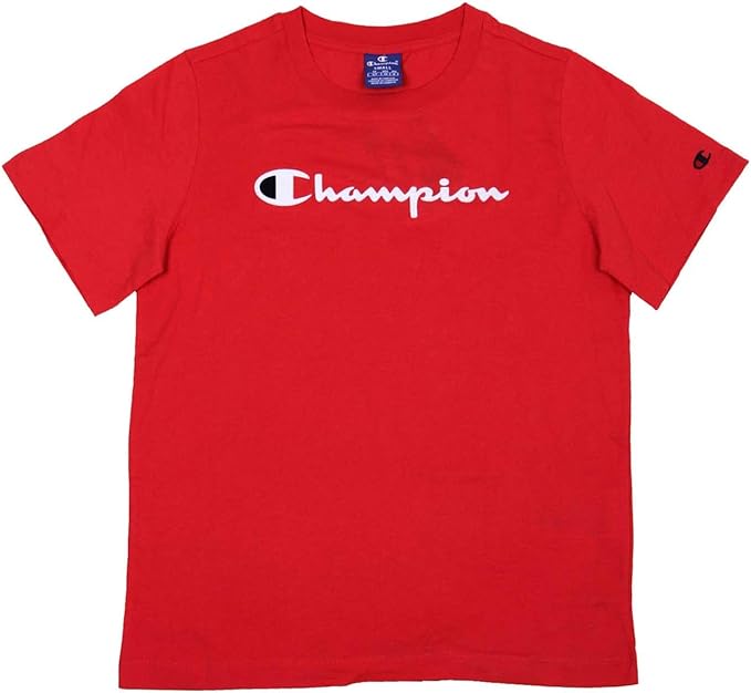 t shirt champion femme rouge