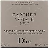 Christian Dior Capture Totale Nuit Intensive Night Restorative Rich Crème for Unisex, 1.7 Ounce