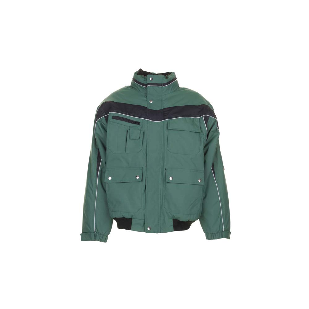 Planam 2595056 Size X-Large "Plaline" Winter Blouson - Green/Black
