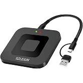 SZLEJUN CAC Reader USB/Type-C - DOD Military CAC Smart Card Reader for Win/Mac/Linux/Android- PIV, PKI, EMV, eSIM, eID,Java Card Compatible with Testing Tools &amp; SDK