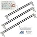 12 Inch x2 + 15 Inch x2 + 18 Inch x2 - Audioblast HQ-1 - Ultra Flexible -Dual Shielded (100%)- Instrument Effects Pedal Patch Cable w/Low-Profile, R/A Pancake TS (6.35mm) Plugs & Dual Staggered Boots