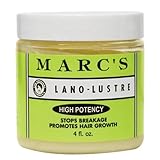 Marc's Lano-Lustre High Potency, Stops Breakage Promotes Hair Growth 4oz