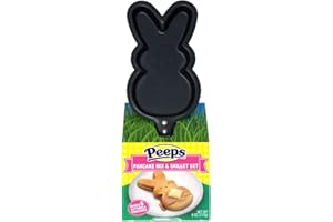 Peeps Easter Bunny Shaped Pancake Mix and Skillet Gift Set, 6 Ounce