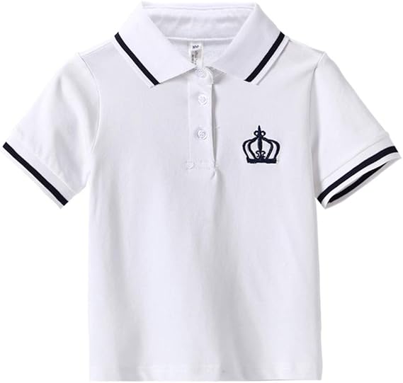 Amazon Elfin Park ポロシャツ 半袖 子供服 キッズ ベビーtシャツ 学生 女の子 スーツ 制服 通園 通学 おしゃれ冠刺繍 フォーマル 通販 Amazon Elfin Park ポロシャツ 半袖 子供服 キッズ ベビーtシャツ 学生 女の子 スーツ 制服 通園 通学 おしゃれ冠刺繍 フォーマル 通販