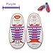 LattoGe No Tie Silicone Shoelaces Lace Lock Bands for Kids, Adults Athletic Running Shoe Laces,Sneakers
