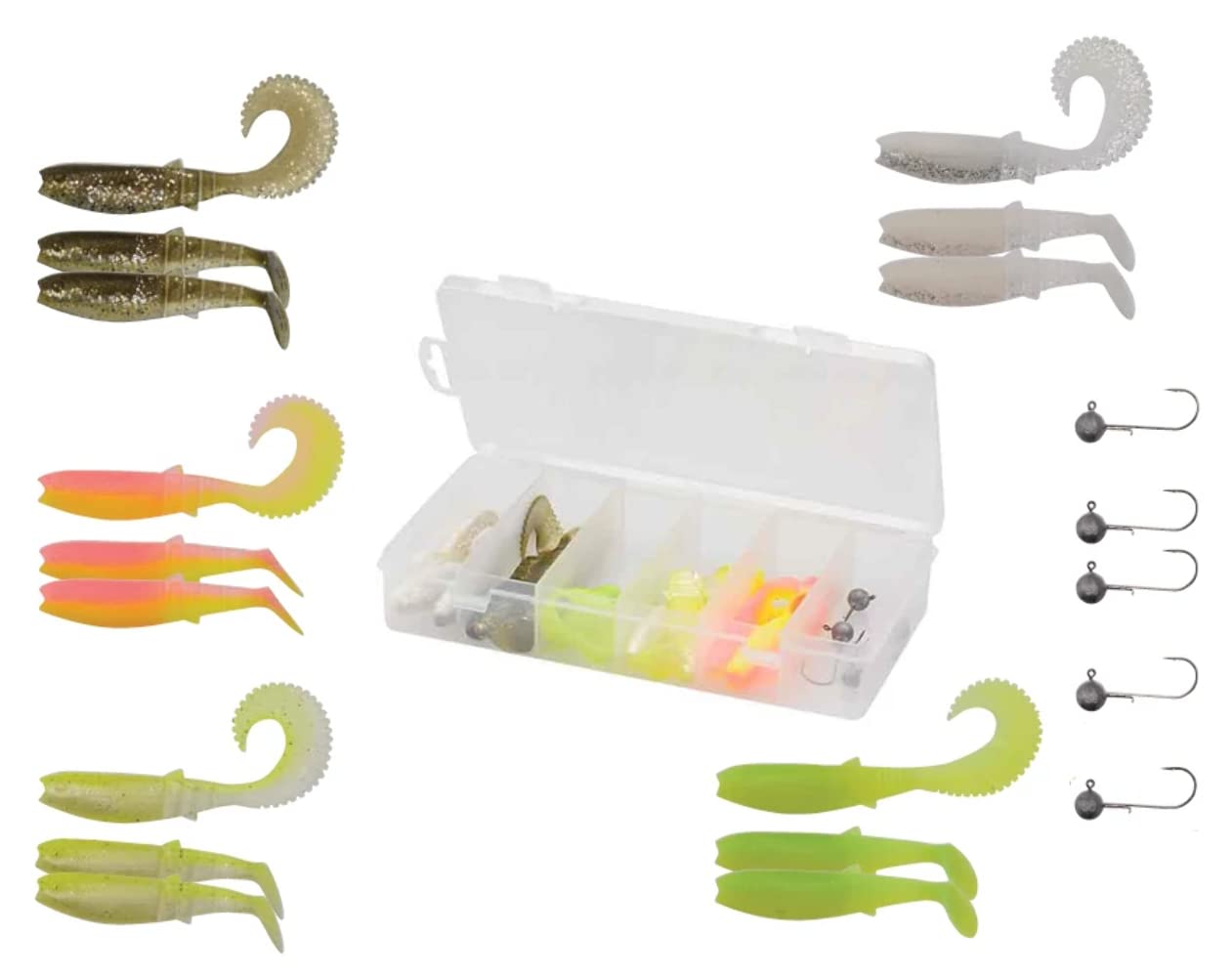 Savage Gear Cannibal Box Kit Large 20pcs Cannibal Box Kit Large 20pcs