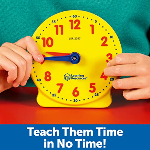 Learning Resources Big Time Student Clock, Teaching & Demonstration