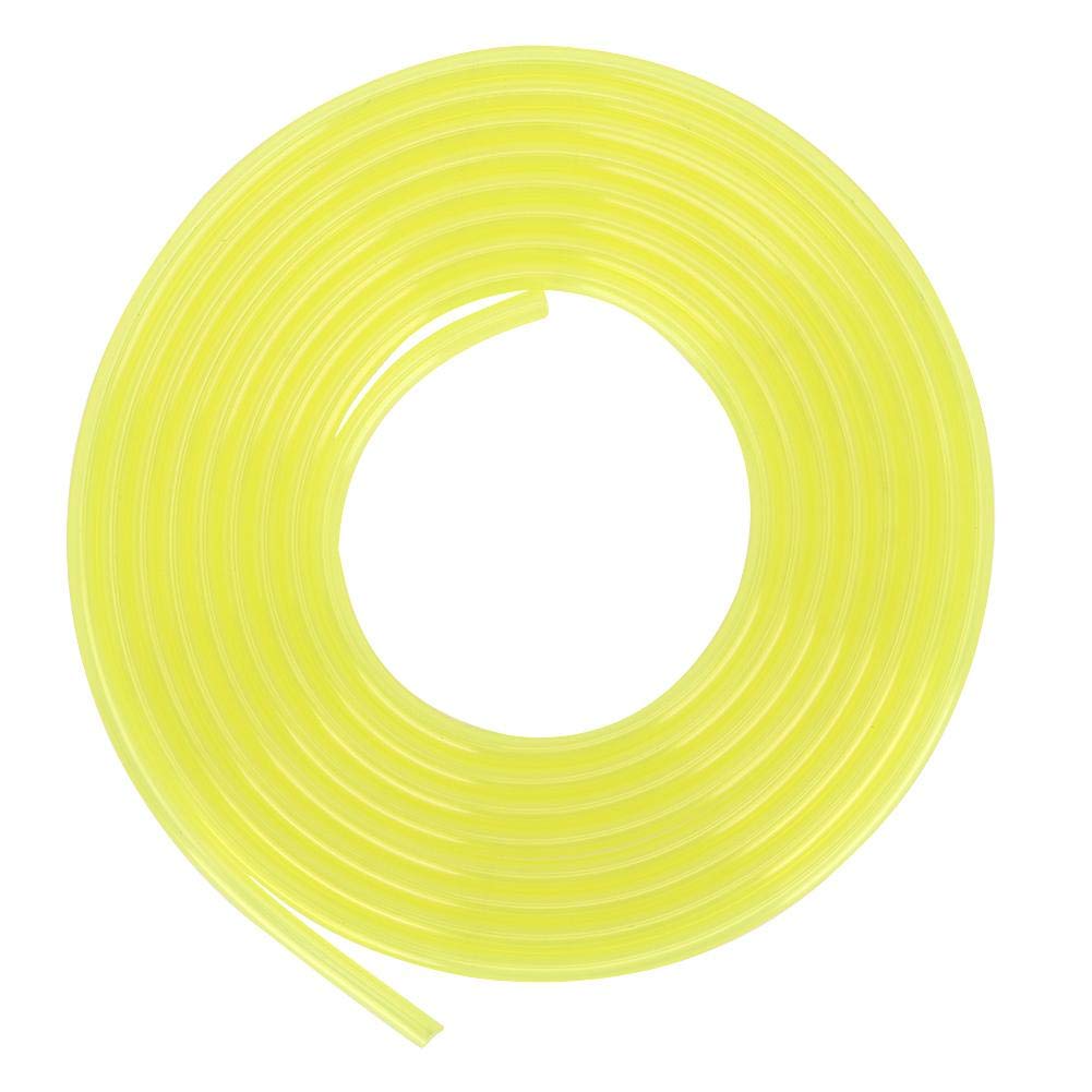 Cafopgrill 3 Meters Fuel Lines, Hose Tubing Carburetor Fuel Pipe Petrol Tube Lawn Mower Trimmer Accessories for Lawnmower strimmers and Chainsaws, Yellow(3 * 5mm)