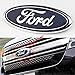 DIYcarhome Ford Front Grille Tailgate Emblem, Oval 6