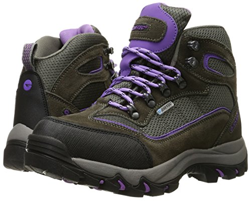 Hi-Tec Women's Skamania Waterproof-W Hiking Boot, Grey/Viola, 7.5 W US - Thumbnail 6