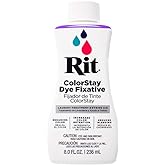 Rit Dye &ndash; 8 Oz. Liquid Fabric Dye for Clothing, D&eacute;cor, and Crafts &ndash; Fixative Dye (1 Pack)