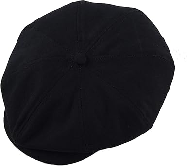newsboy cap with snap