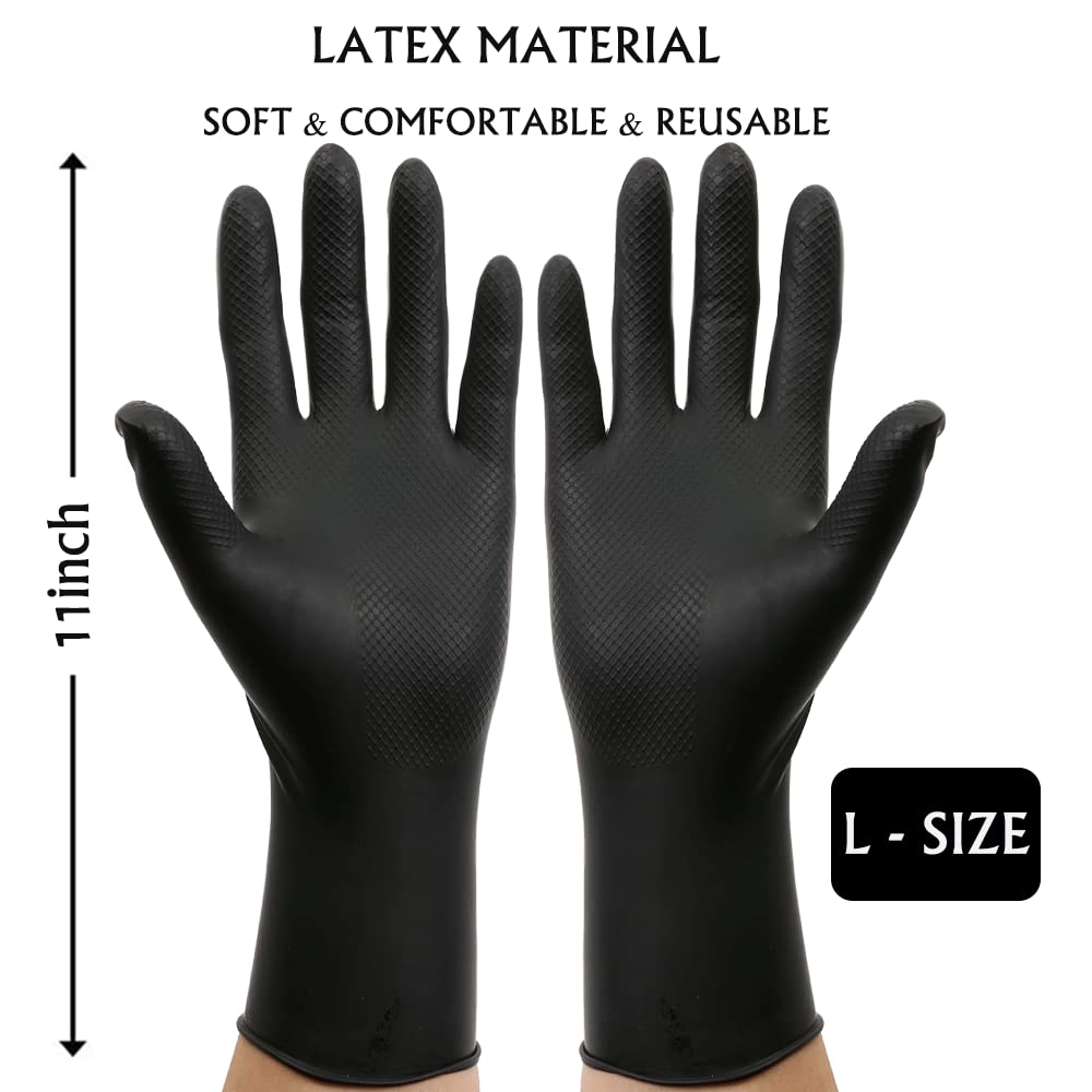 Borogo 19Pcs Professional Salon Hair Coloring Dyeing Kit, Hair Coloring Products with Hair Dye Brush, Hair Color Bowl, Hair Clips For Hair Dye Tools