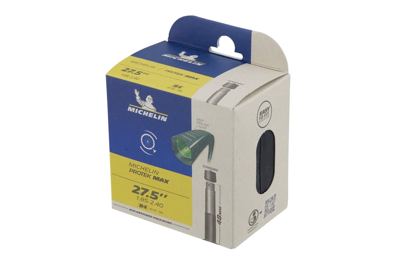 Michelin B4 Protek Max 48 Mm Inner Tube 27.5´´
