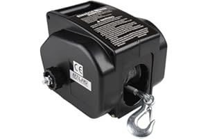 South Bend Components Atlas Power Machines Marine Boat/Trailer Utility Electric Winch Kit,2000-lb.