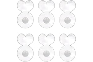 6Pcs Acrylic Large Studs Backings Multifunctional Earlobe Supports Stylish Adjustable Earring Lifter Ear Accessory Charm Comf