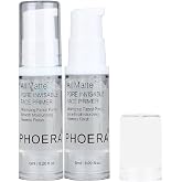 2 Pack PHOERA Face Primer,Magical Perfecting Base Face Mattifying Primer Anti-Aging WrinklesShrink Pore Remove Fine Lines Exfoliating Anti-Oxidation.(6Ml)