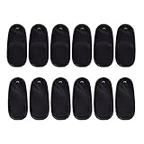 Mudder 12 Pieces Eye Patches Black Eye Patch for Glasses for Lazy Eye Amblyopia Strabismus