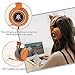SOMIC G951orange Gaming Headset with USB Work with PC, PS4, Laptop: 7.1 Virtual Surround Sound Detachable Cat Ear Headphones LED, Lightweight Self-Adjusting Over Ear Headphones for Girlfriend Womenthumb 4
