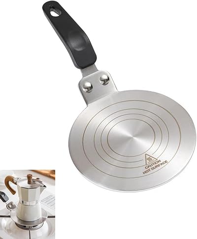 Gocoffun 13cm Heat Diffuser Plate for Moka Pot Stainless Steel 5 Inch
