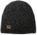 Coal Men's the Yukon Chunky Knit Warm Beanie Hat, Black, One Size