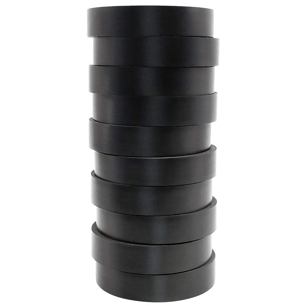 ALBOYI 10 Rolls Black Electrical Tape