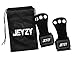 3 hole hand grips and gymnastics grips Great for pullups, Cross Training, weight lifting, chin ups, training, exercise, kettlebell, & more. (M, Black)