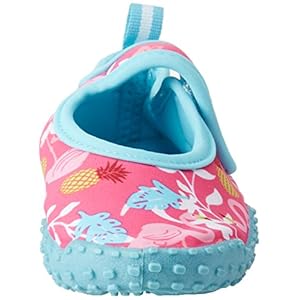 Playshoes Unisex Kinder Aquaschuhe Aqua-Schuhe Flamingo, Türkis Flamingo, 20/21 EU 16 Schnorchelmasken Obermaterial : Netz
Innenmaterial : Ohne Futter
Absatzform : Flach