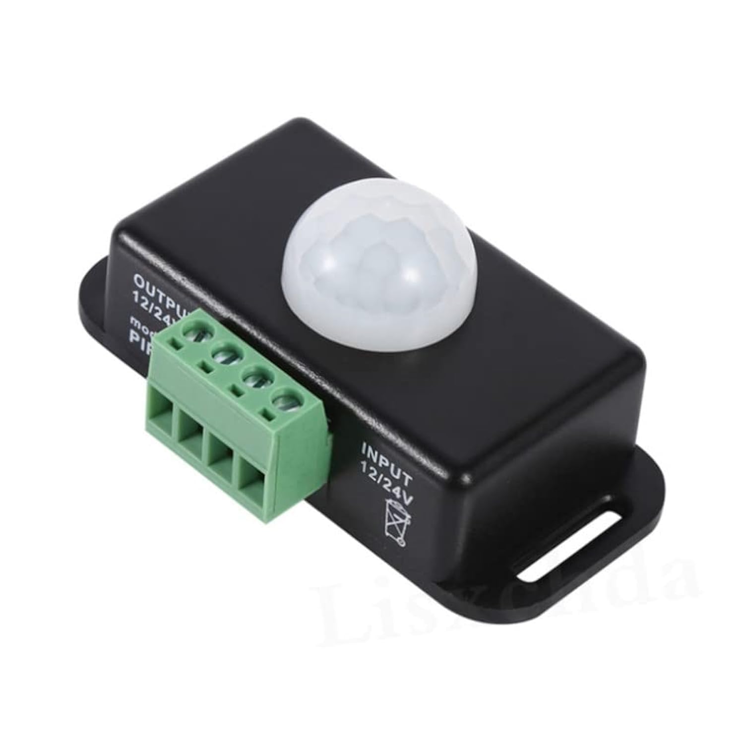 LeHang 12V 24V DC 6A 8A Adjustable PIR Motion Sensor Switch Automatic Light Control Switch Black