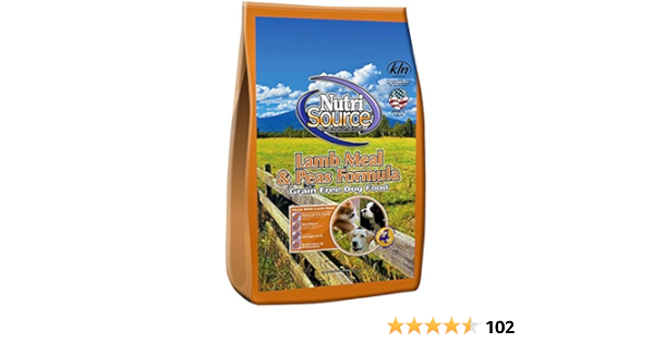 nutrisource lamb and pea